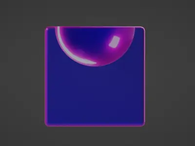 100mm half sphere mold dome cube  3D print model