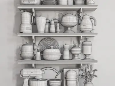 kitchen accessory 14 3D model