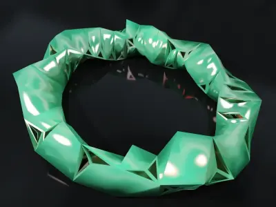 Parametric bracelet  Free 3D model