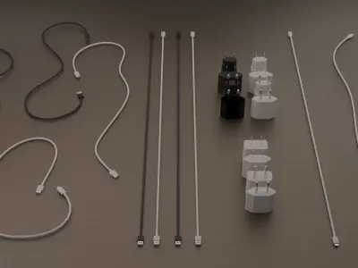 Chargers 3D model