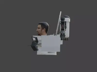 gman skibidi 3D model purchase