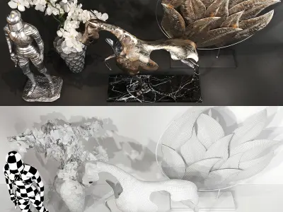 Decor set 53 3D model