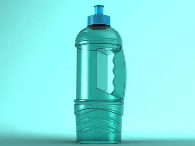 Sports Water Bottle Free 3D model
