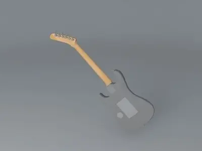 Kramer AMBITION 5 guitar Free 3D model