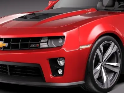 Chevrolet Camaro ZL1 CG 2012 3D model