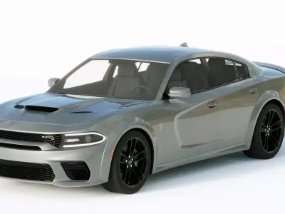Dodge Charger SRT Hellcat Widebody 2020 3D model
