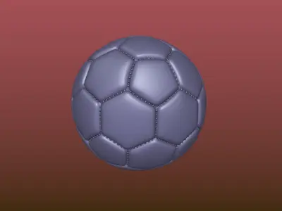 Soccer Ball 3D print model