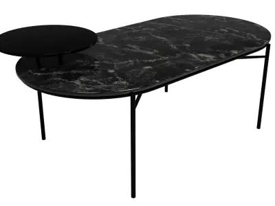 Modern Marble Coffee Table 3D model