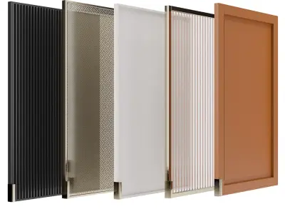 Cabinet doors set 01  3D model