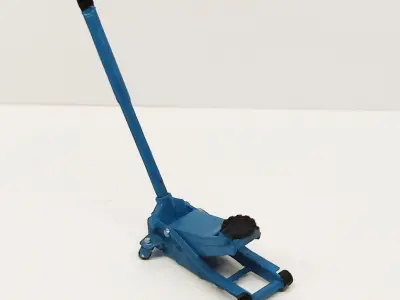 3d printable car jack for model building 3D print model