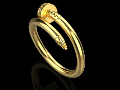 Nail Ring 51455 3D print model