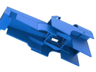 Shell of Vintage Dirt Modified stock car Version 2 Scale 1 to 25 3D print model