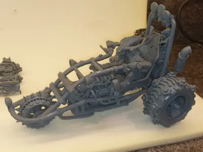 Road Rage RR-001 Mad Max style 3D printable models 3D print model