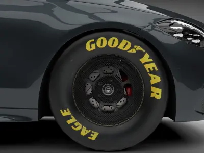 Mercedes benz C class estate 2021 3D model