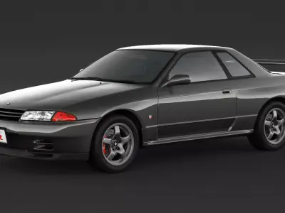 Nissan Skyline GT-R R32 3D model