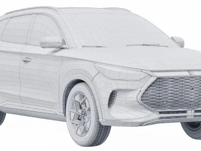 BYD Song Plus DM-I 3D model