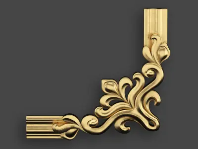 5 Corners Ornamental Pack 1 3D model