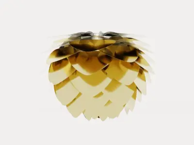 Aluvia Ceiling Lamp Low-poly 3D model