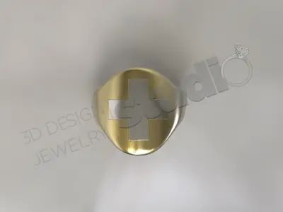 Luxury Gavello fashion ring 3d model 3D print model