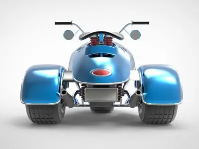 Motor Concept Car  3D model