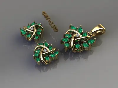 FASHION PENDENT 3D print model