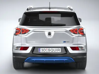 Ssangyong Korando EMotion 2023 3D model
