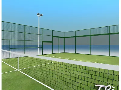 PADDLE TRACK 3D model