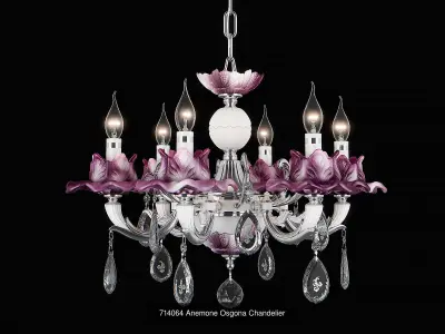 714 Anemone Osgona Collection of Classical Lamps 3D Model Pack
