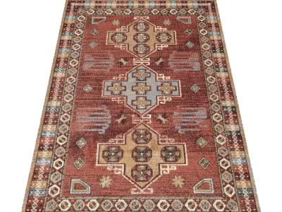 Rug Set 1486 3D model