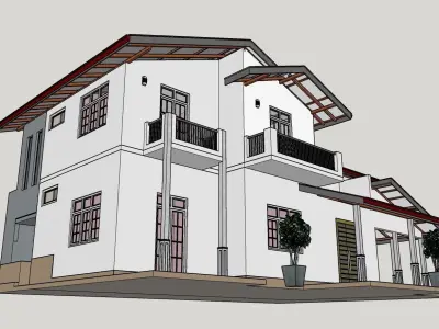 South Asian House P2 3D model