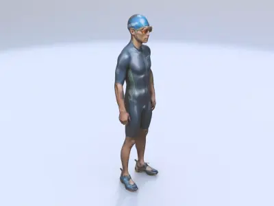 Triathlon 3D model