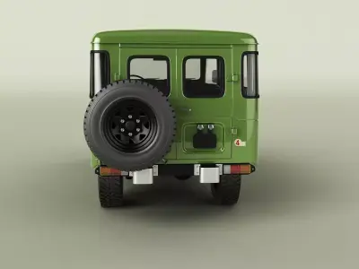 Toyota FJ44 Crew Cab 3D model