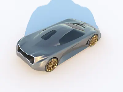 Alpha A99R Jug P9 Low-poly 3D model