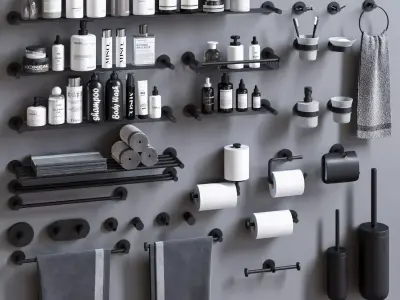 SANCO ERGON Bathroom Accessories 3D model