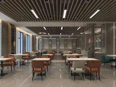 Restaurant 5 3D model