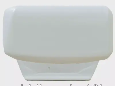 Elegant Metallic Base Diamond Mesh Grille model pack Low-poly 3D model