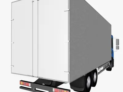 Light-duty truck  box  3D model