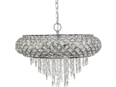 Bevers Light Geometric Chandelier 3D model