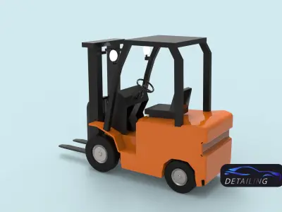 FORKLIFT FOR 3D PRINTING 3D model