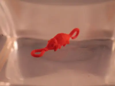 Chameleon for bracelet 3D model