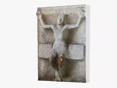 Jesus Statue 3D model