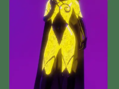 Infinity - Marvel Cosmic Entity 3D Model Low-poly 3D model