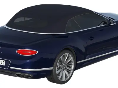 Bentley Continental GT Speed Convertible 3D model