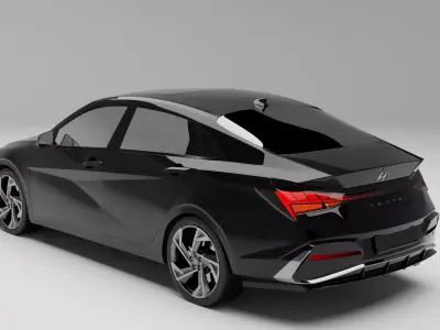 Hyundai-Elantra-2024 3D model