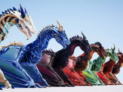 Kuzar the Magnificent Low-poly 3D model