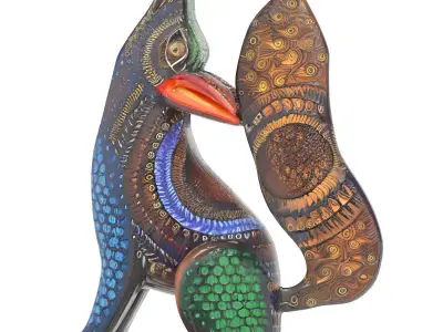 Alebrije Coyote Free 3D model