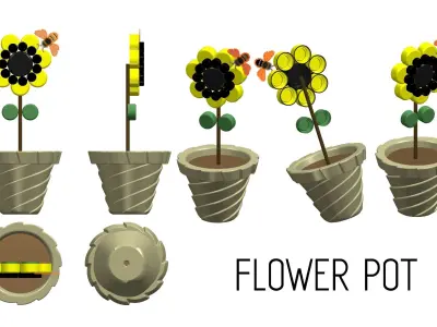 Decoration Plant  3D model