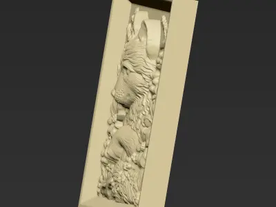 Wolf Cub A135 3D print model