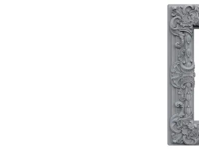 Frame 50 3D print model