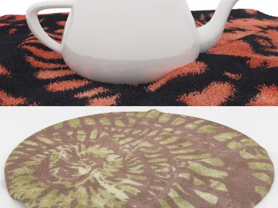 Rugs No 153 Low-poly 3D model